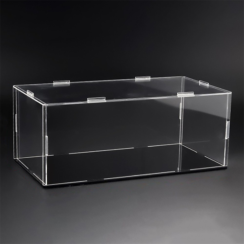 Acrylic Display Case 1: 18 Model Car Display Case Clear Storage Stand Box