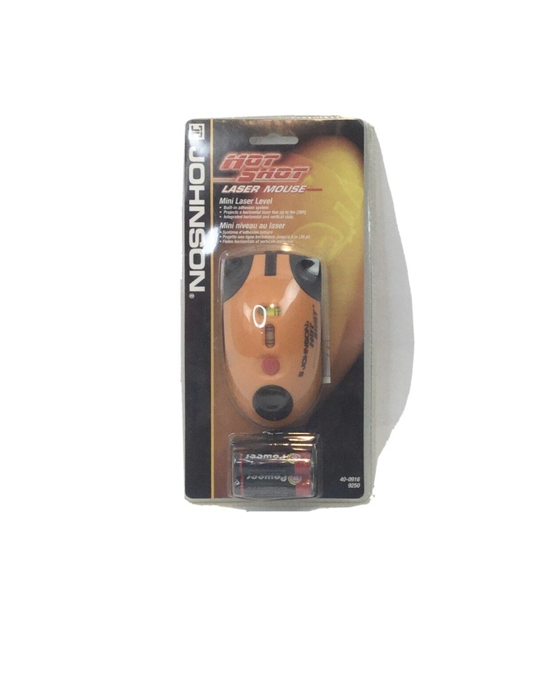 Johnson Hotshot Laser Mouse Never Opened