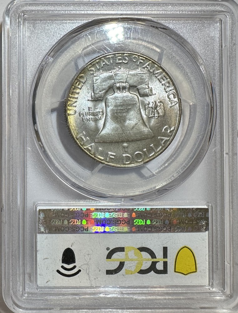 1952 S Franklin Half Dollar PCGS MS65