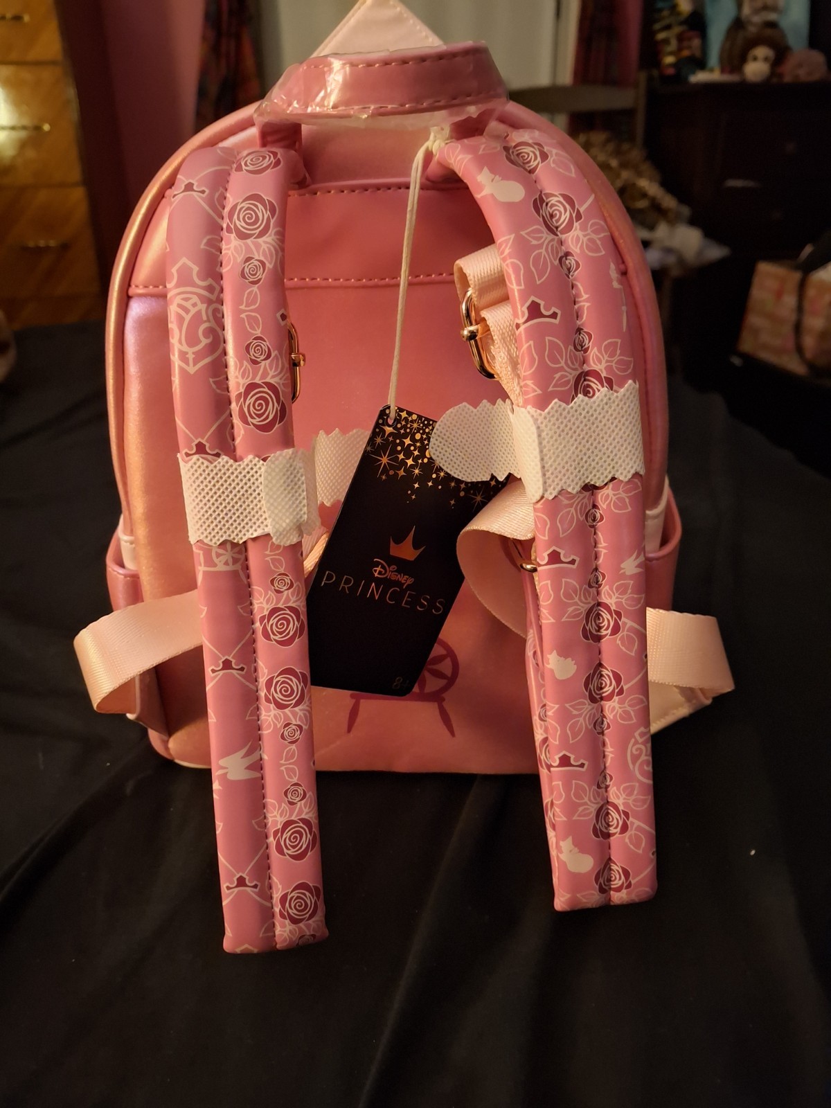 NWT, DISNEY PRINCESS SLEEPING BEAUTY AURORA, LOUNGEFLY BACKPACK. LIMITED EDITION