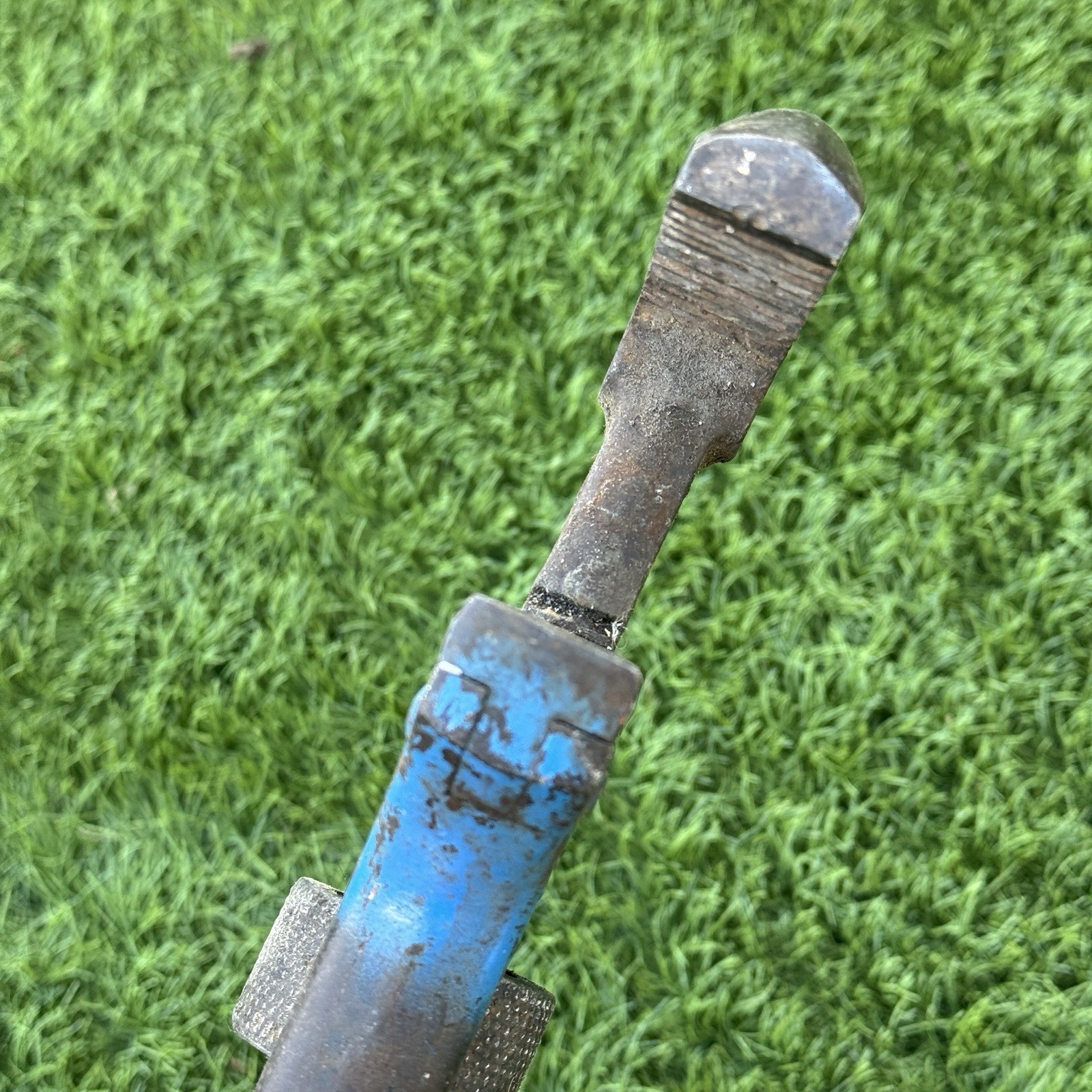 24” Lawson Offset Pipe Wrench 1920's U.S. Hame Co. Buffalo, N.Y. Vintage Antique