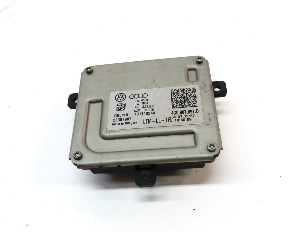 2013 AUDI A6 (C7 4G) FRONT LEFT DRIVER DRL DAYTIME RUNNING LAMP CONTROL MODULE