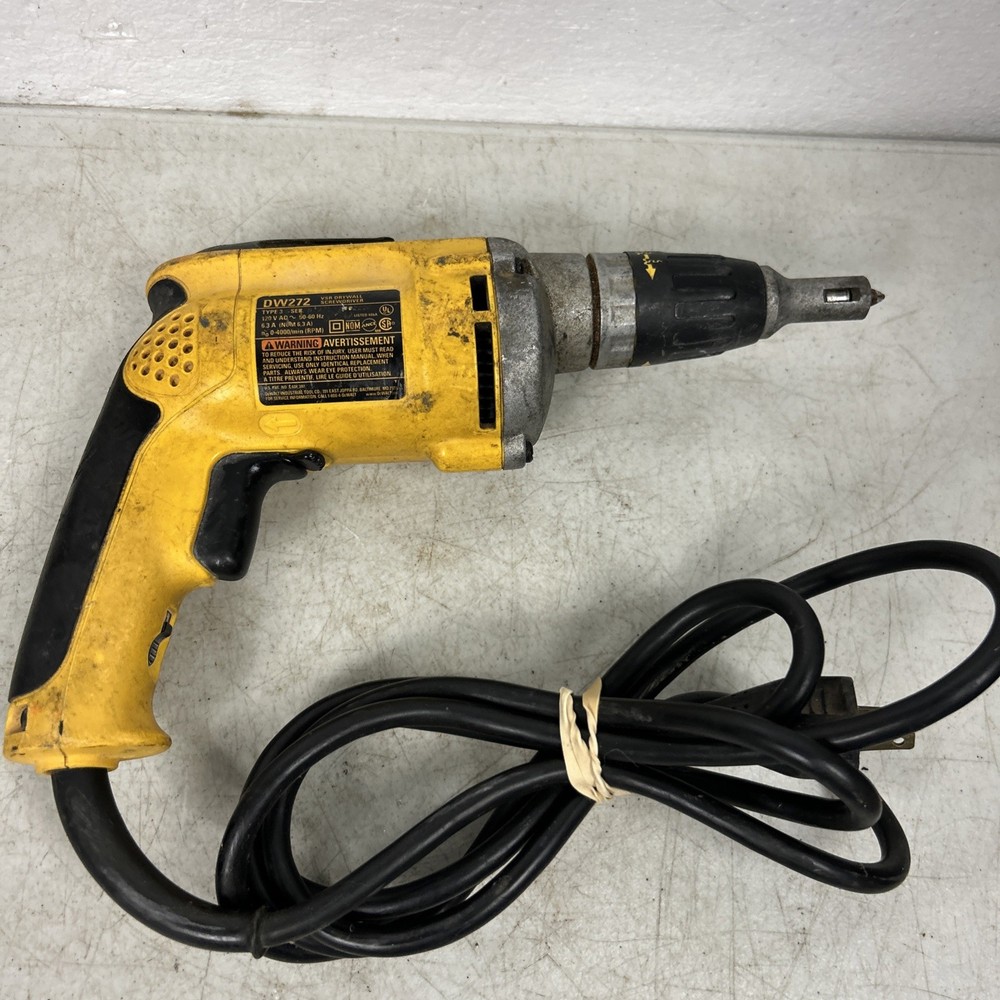 Dewalt DW272 Variable Speed Reversible Drywall Screwdriver Gun