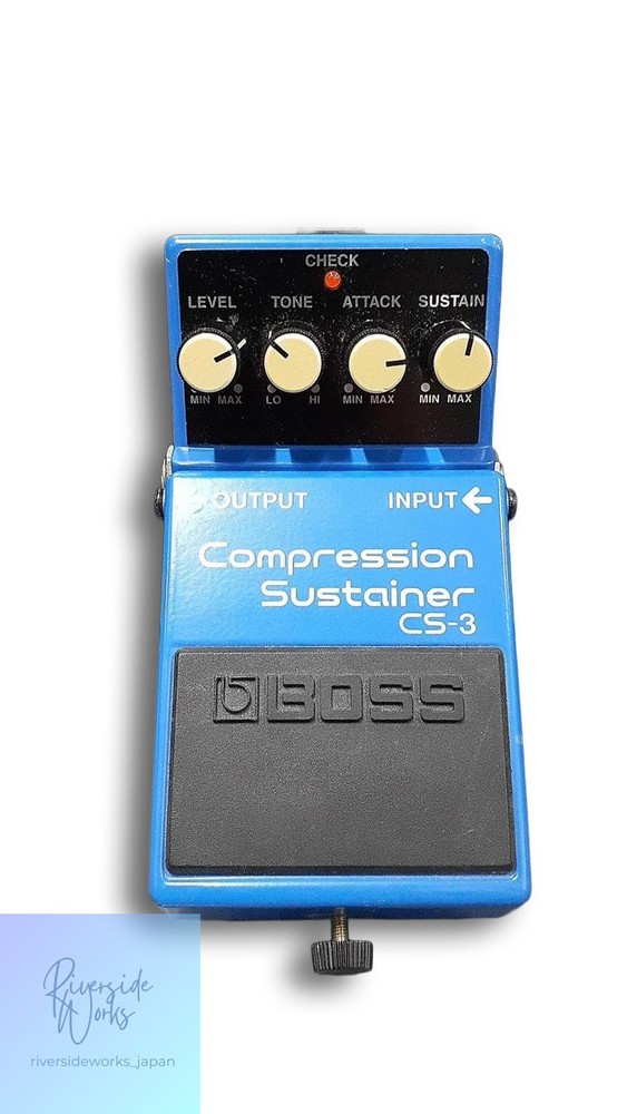 BOSS CS-3 Compression Sustainer Effect Pedal Used