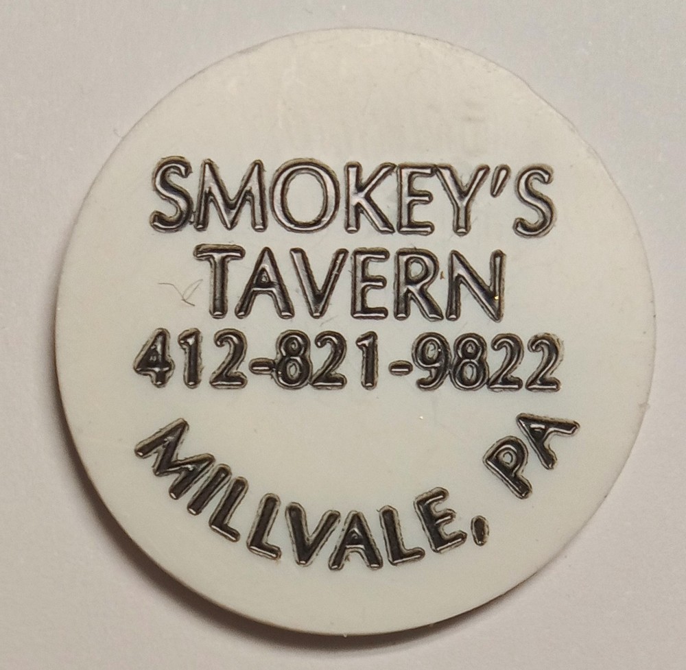 Plastic Trade Token Millvale Pennsylvania