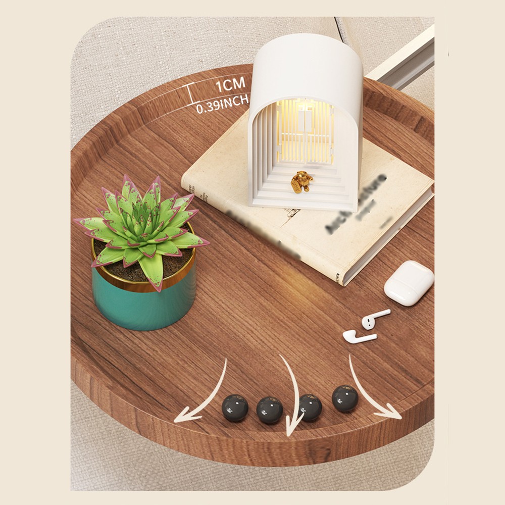 Foldable Bedside Table Wall Mounted Floating Nightstand Bedroom Storage Shelf