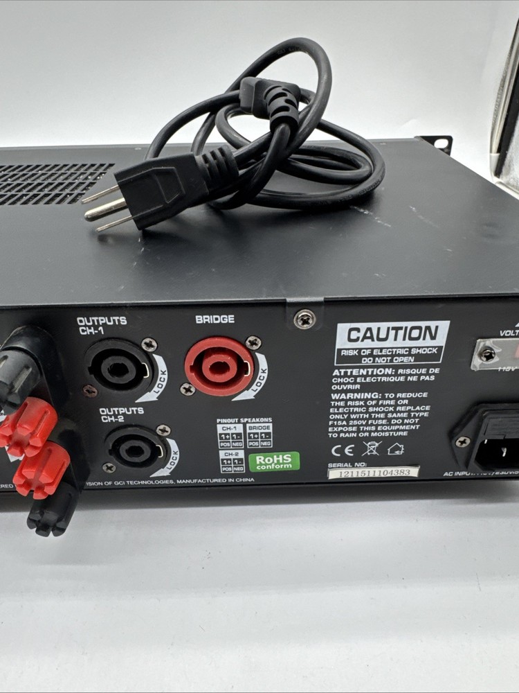 Gemini XGA-3000 Power Amplifier - Works perfect