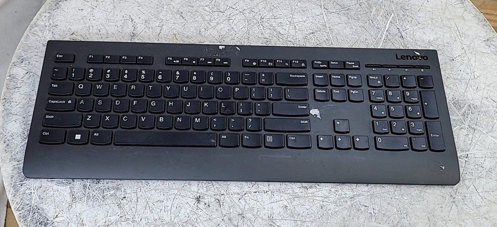 LENOVO KBRFBD71 03X6965 Wireless Keyboard SEE NOTES