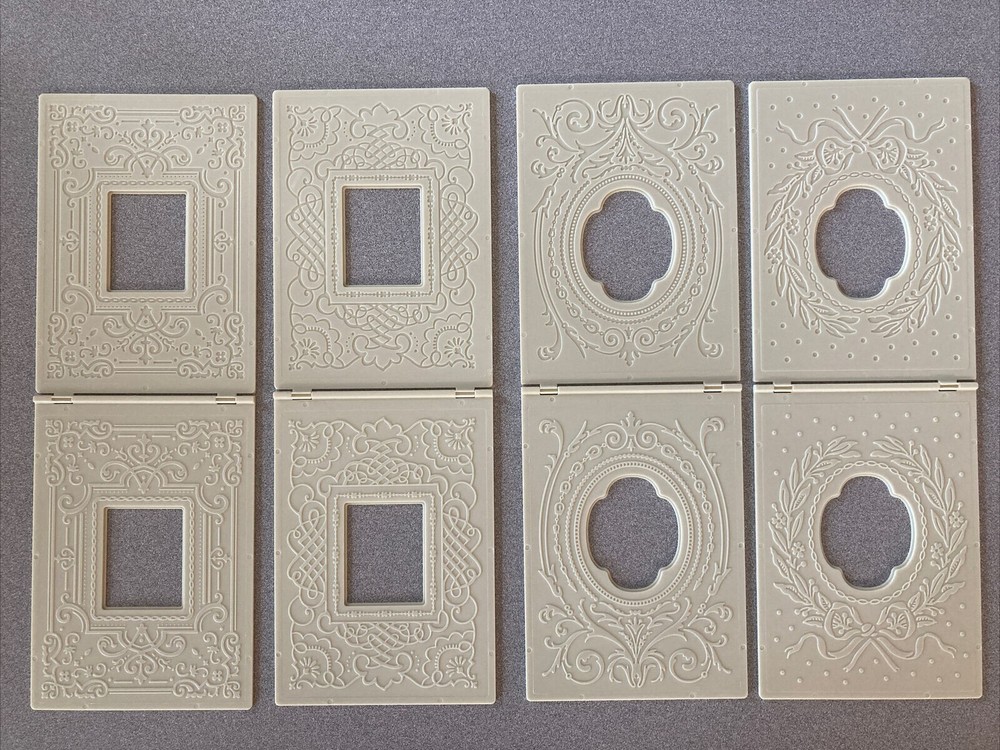 ANNA GRIFFIN MIX & MATCH CUTTLEBUG EMBOSSING FRAME FOLDERS, SENTIMENTS & DIES