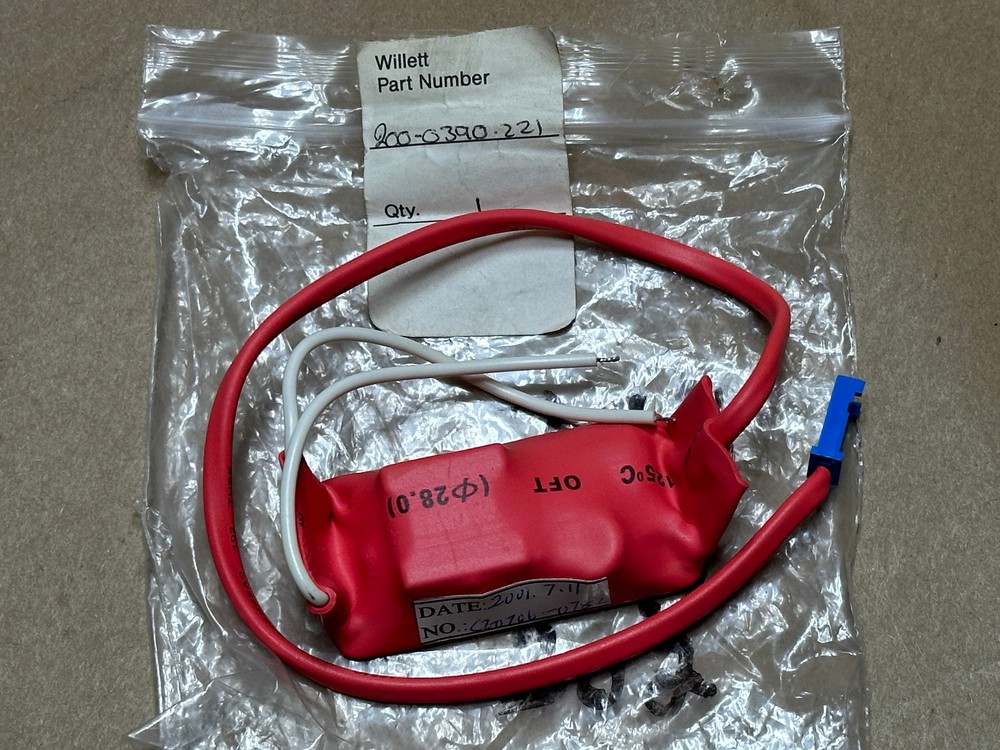 Genuine Willett Videojet Printer Small Parts Sensor Cable Valve Backlight Invert