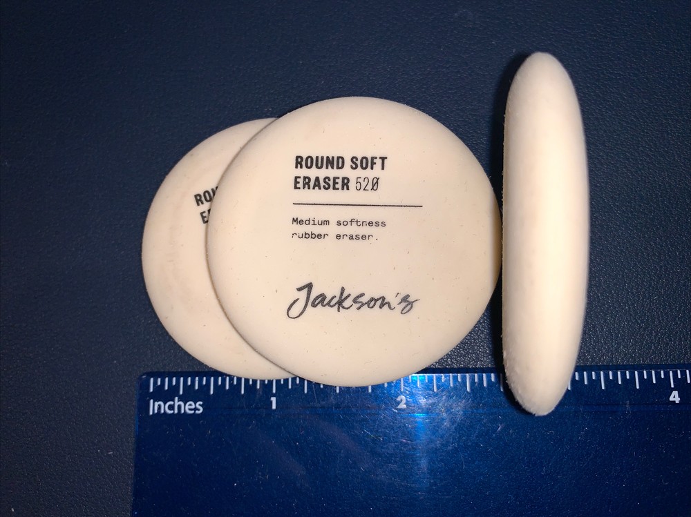 Jackson's Round Soft Eraser 520