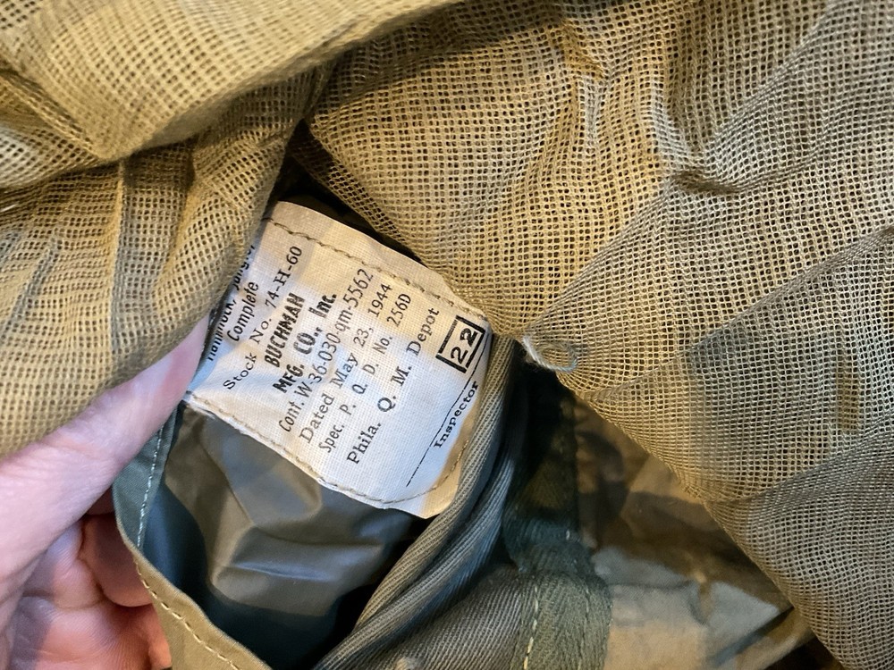 ORIGINAL WWII US UNISSUED JUNGLE HAMMOCK - 1944