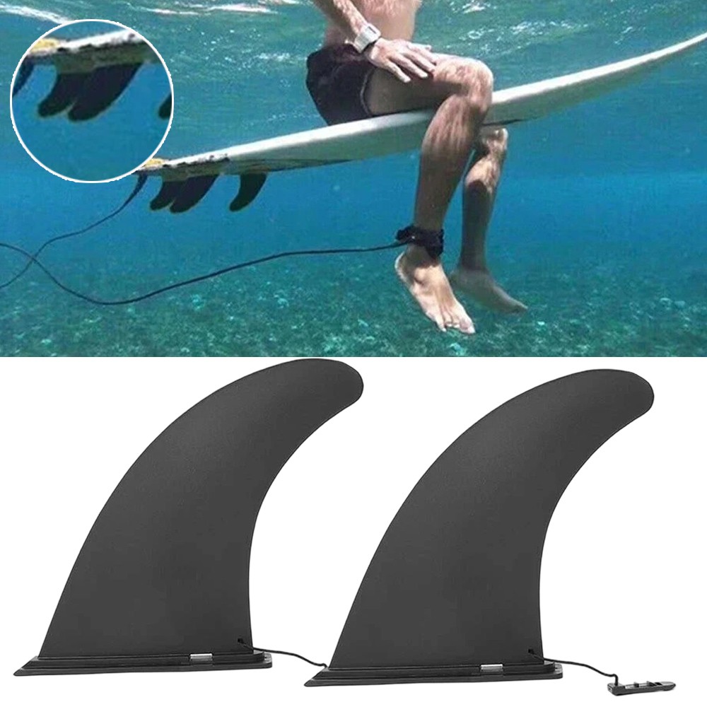 Detachable Surfboard Fin for Stability and Control - Quick Release Design Plasti