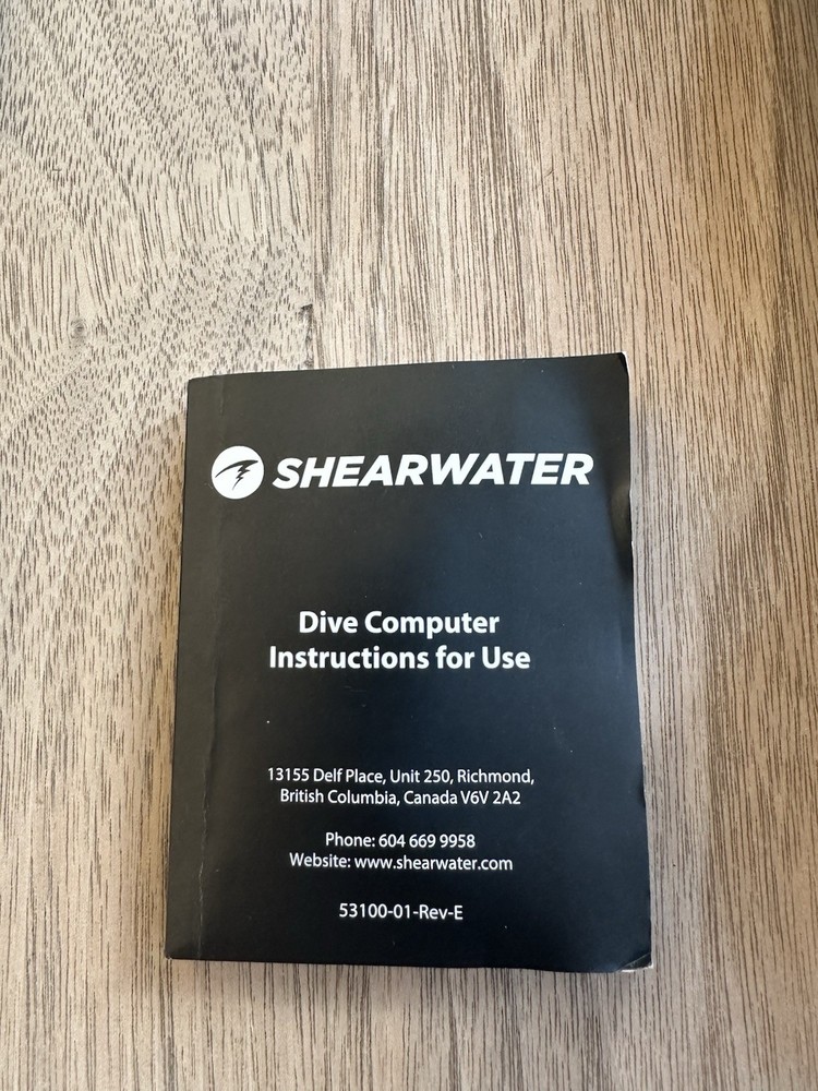 Computer Dive Watch and (Swift Transmitter - Black)