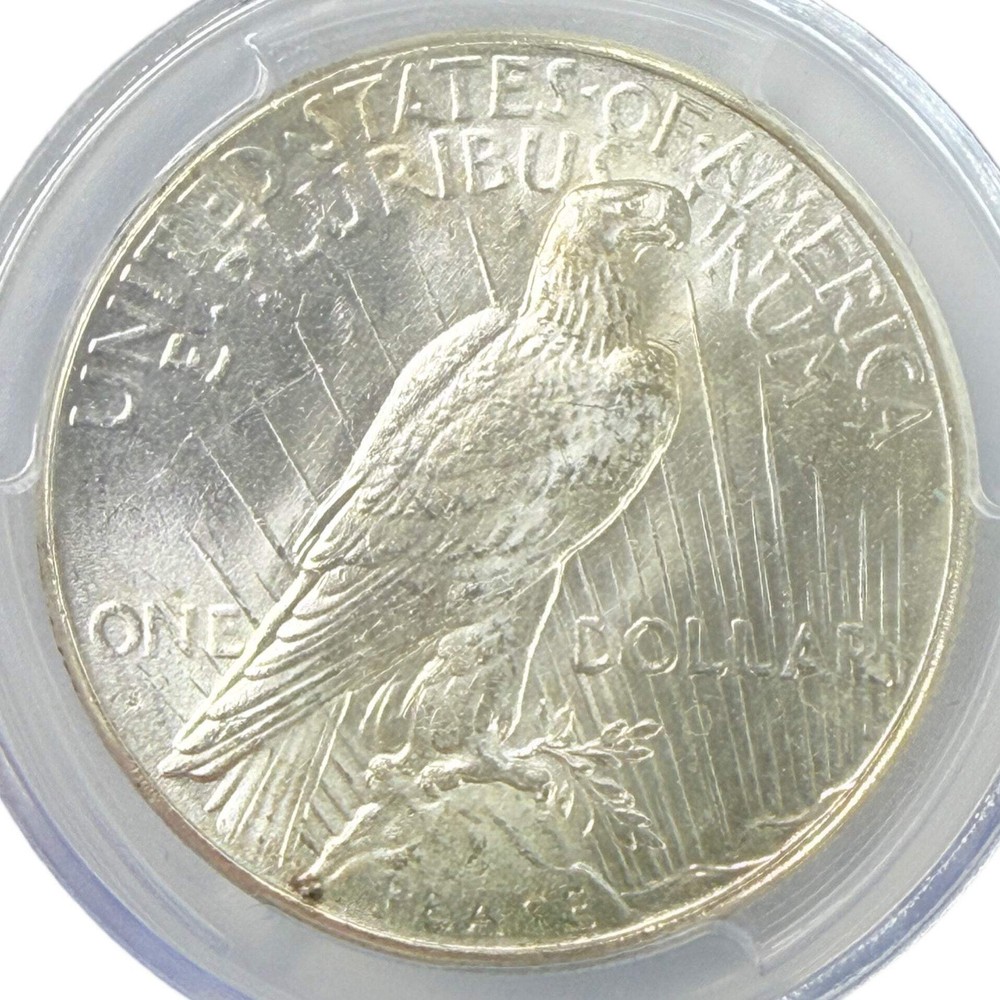1927-S Peace Silver Dollar PCGS MS63