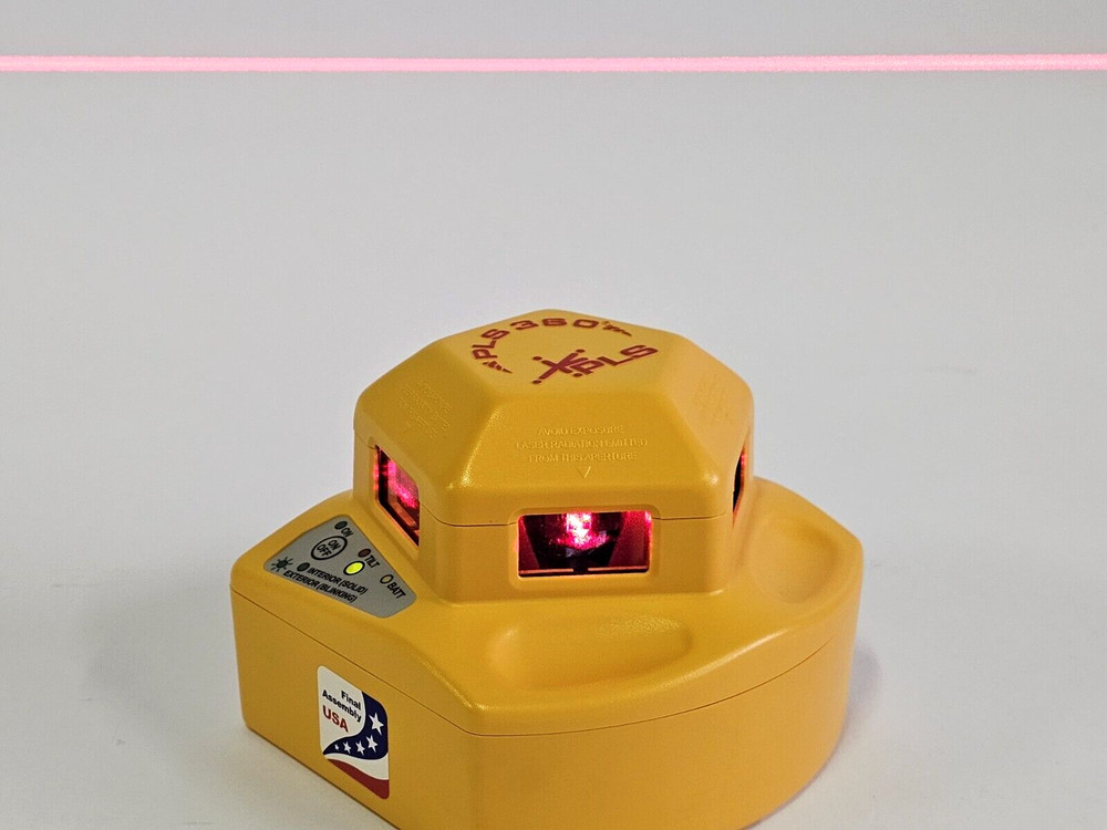 PLS 360 PROFESSIONAL Self Leveling Laser Tracer - Case Kit - NEW