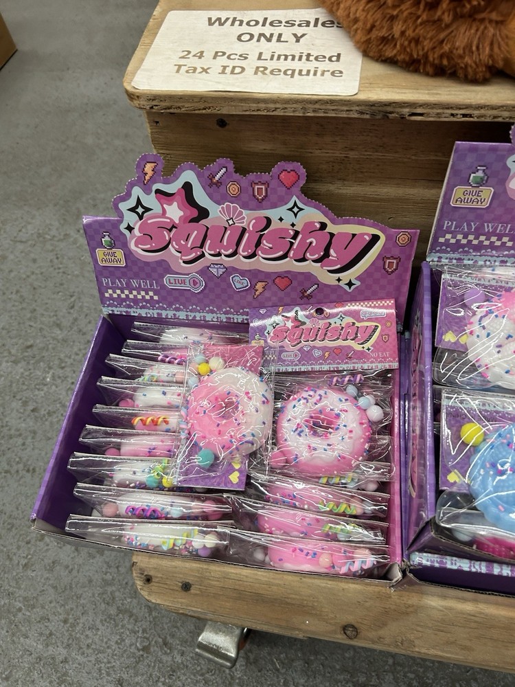 Squishy Assorted Sensory Squeeze Toys Multicolor for Ages 3+ Various Styles