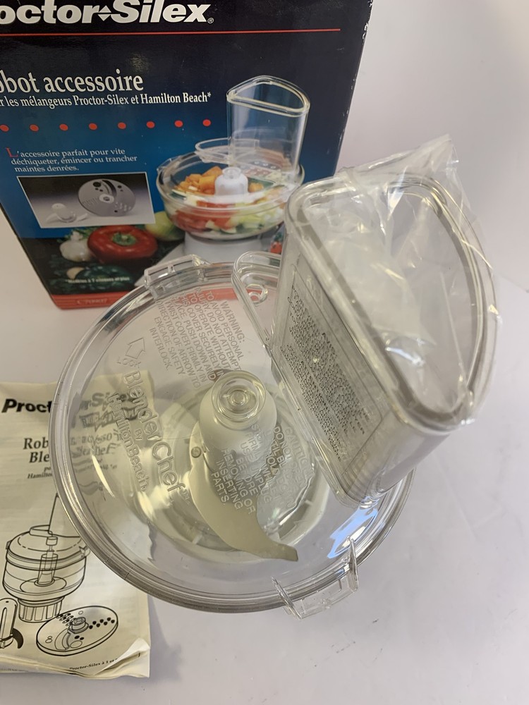 Proctor-Silex C70907 Food Processor Attachment Blender Accessory Shred Slice