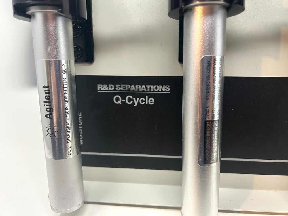 R&D Separations Q-Cycle - Indication Oxygen / with Agilent Moisture Getter's