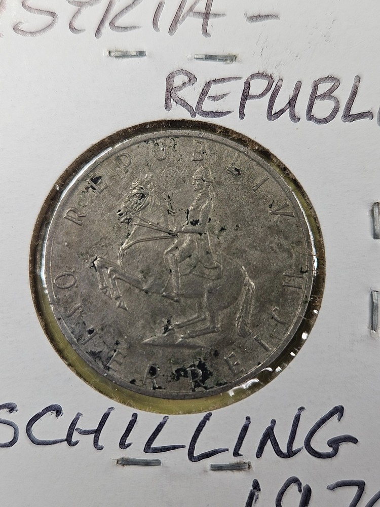 COINS - AUSTRIA - 5 SCHILLING 1970