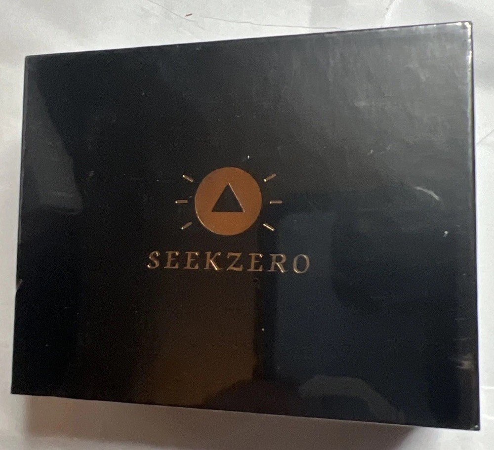 New, Sealed! SeekZero Smart Ring Black, Size 11, Health, Sleep, Activity Tracker