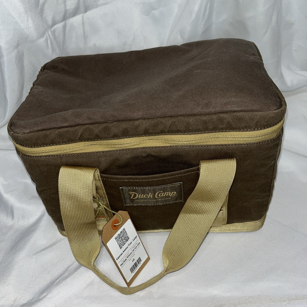 Large Canvas Ammo Tote From Duck Camp