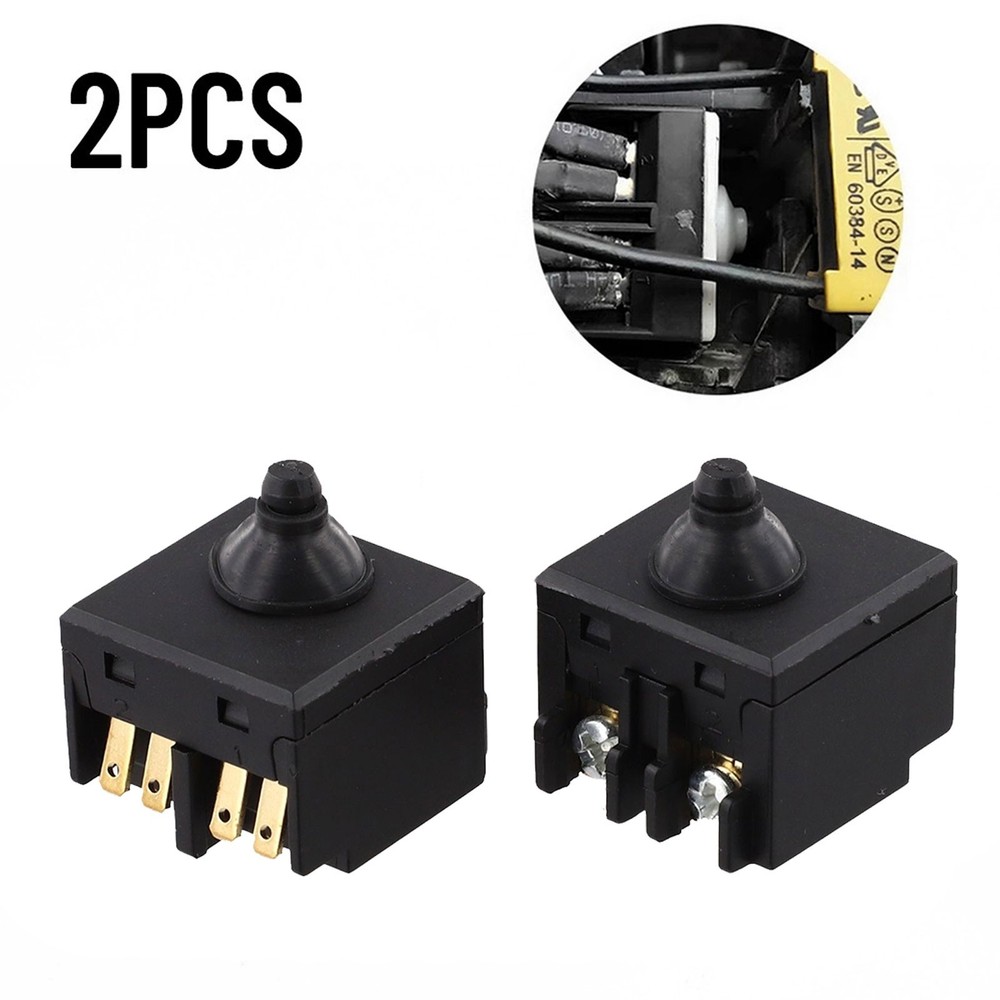 AU 2pcs Replacement Push Button Switch For Angle Grinder 100 Polisher-Accessory