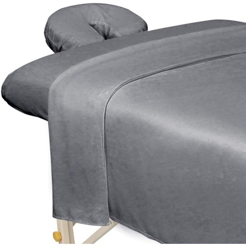 Microfiber Massage Sheet Set 3 Piece Soft Durable Elastic Fit Massage Table New