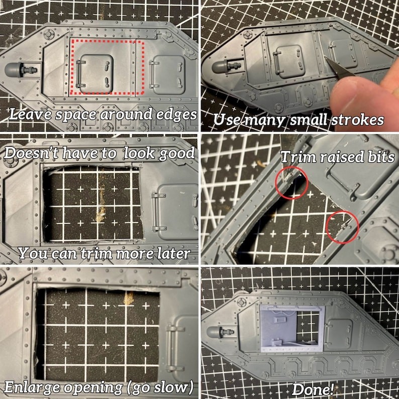 Internal Sponson Kit for Ancient Battle Tank