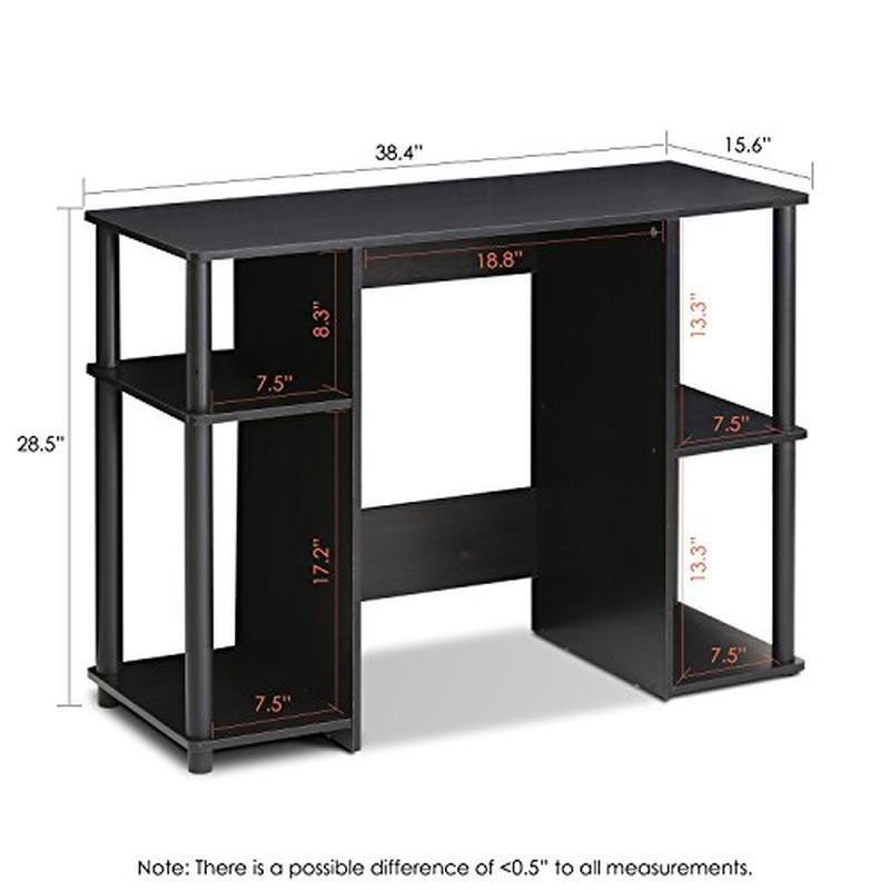 Home Computer Study Desk Laptop Working Table Workstation w/Open Storage Shelf