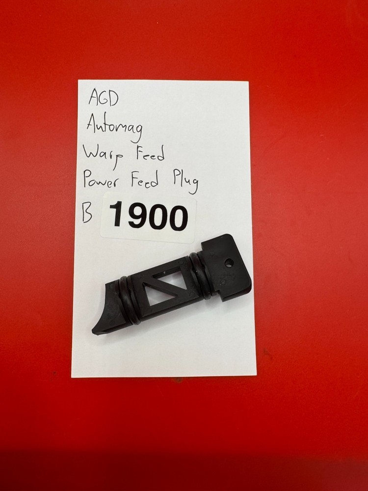 AGD Automag Warp Feed Power Feed Plug