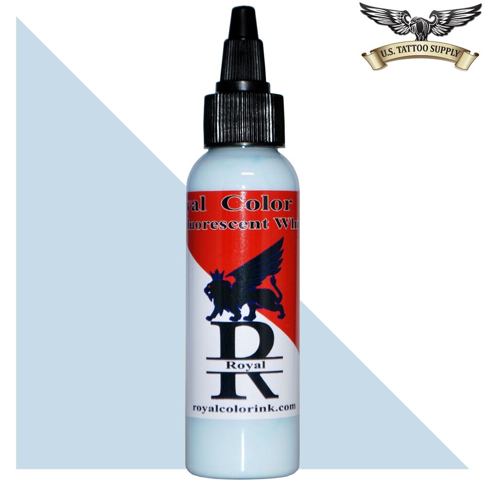 Royal Color Ink 2 oz - Fluorescent White