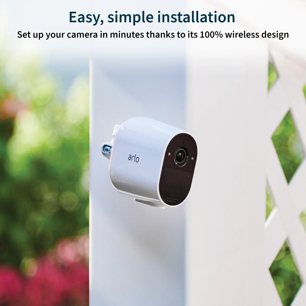 Arlo Essential Camera - 3 Pack Wireless Security 1080p Video - VMC2320W