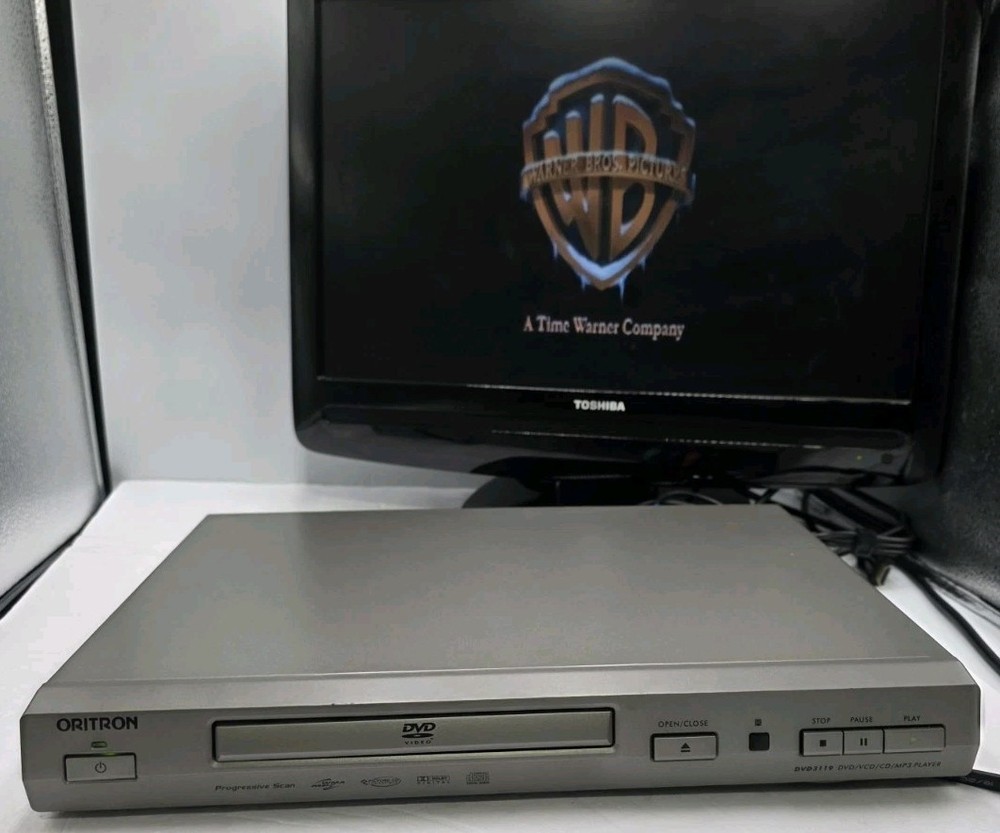 Oritron DVD3119 DVD CD MP3 Player Progressive Scan No Remote