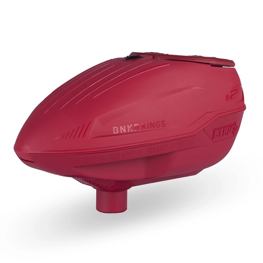 Bunkerkings CTRL 2 Electronic Paintball Loader - Dark Red