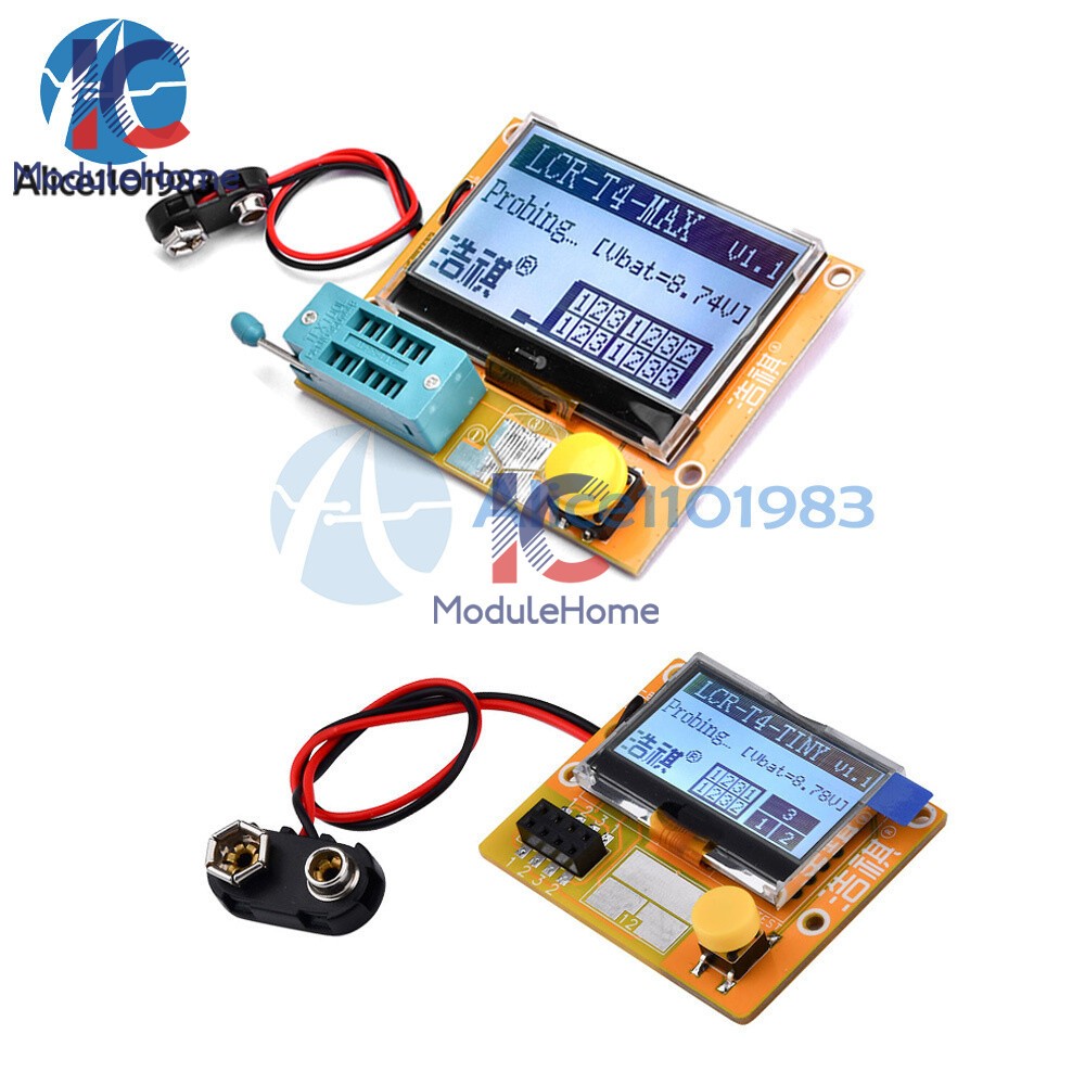 LCR-T4 ESR Meter Transistor Tester Diode Triode Capacitance SCR Inductance
