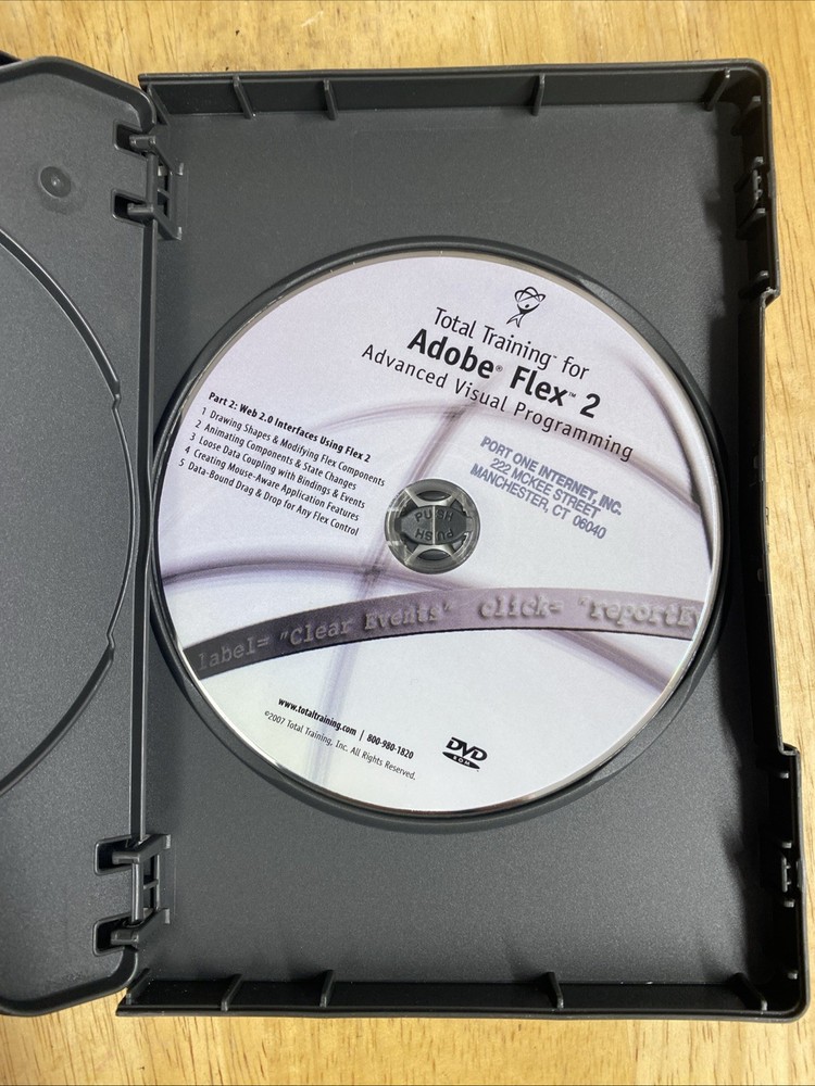 Total Training For Adobe Flex 2 Advanced Visual Programming 2-DVD Set