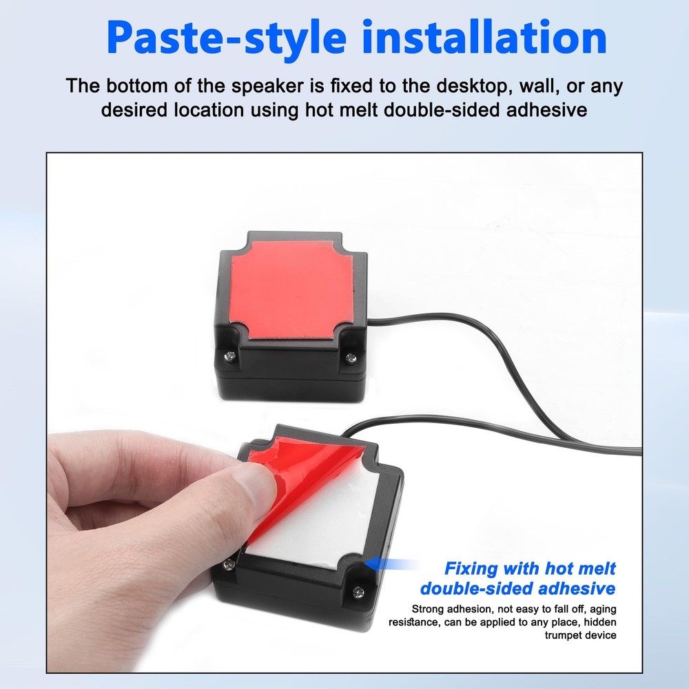 Mini Computer Speaker for Desktop PC 3.5mm TRS Input with Volume Control USB ...