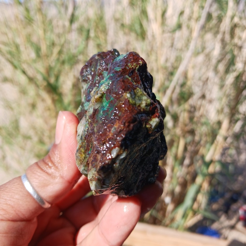 Copper Silver Ore From Silver Tuna Mine