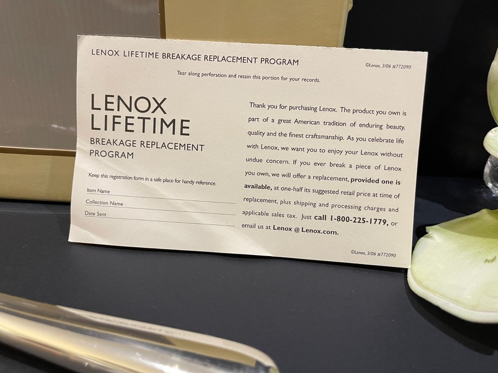 Lenox Forevermore 2-Piece Dessert Set / Wedding Cake Knife & Server Set