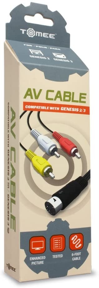 AV Cable - Genesis 2, 3 - Brand New