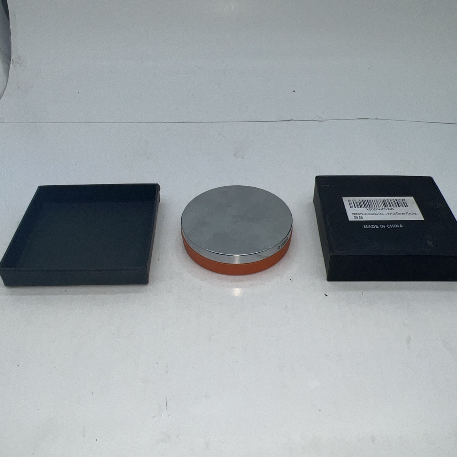 3in Steel Bench Block, 3/4in Height Hardened Tool Steel, No Rebound Steel Block