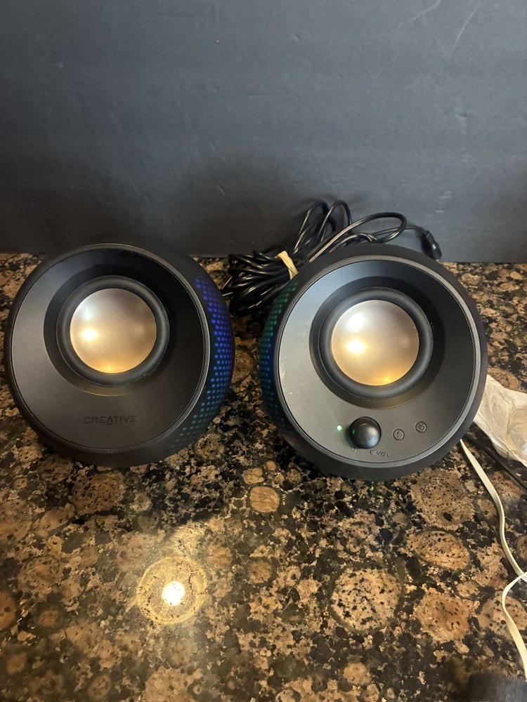 Creative MF0495 Pebble X Plus RBG Bluetooth USB-C Desktop Speakers