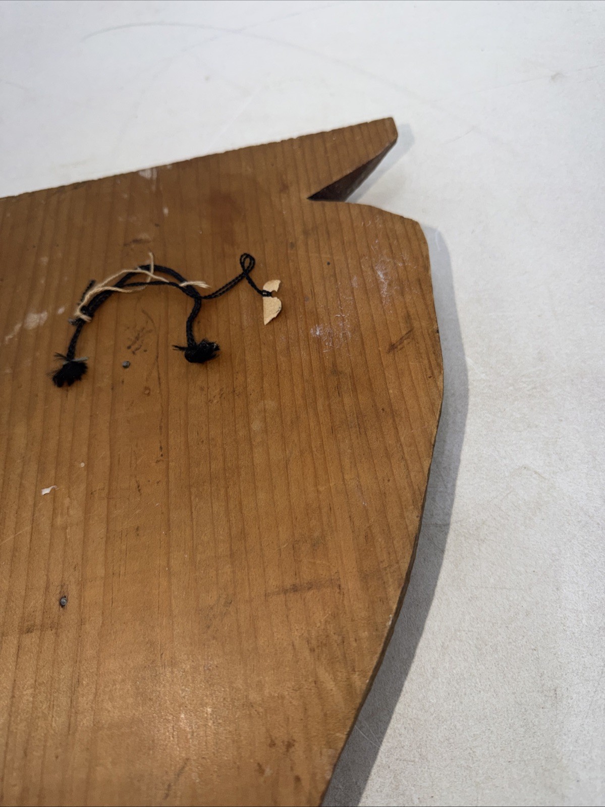 Authentic Canadian Indian Wood Carving With Beaver Pelt Mohawk Hand Carved