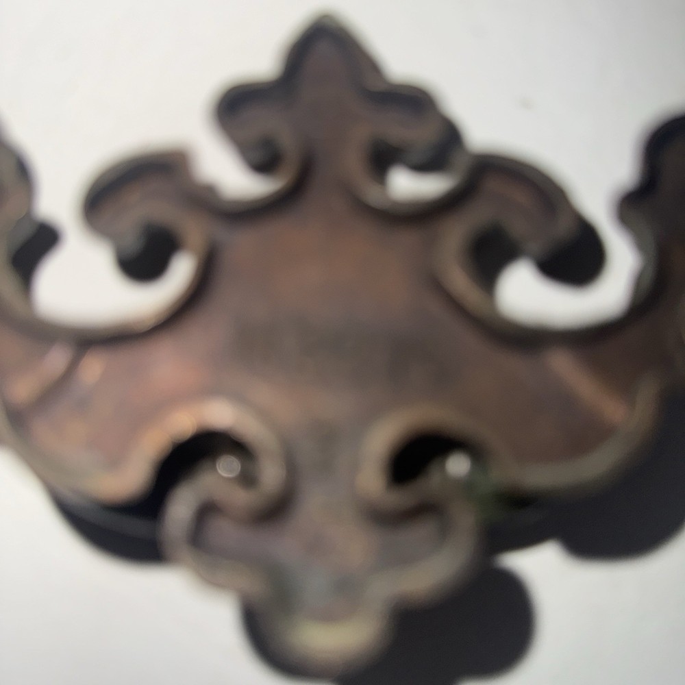 VTG Brass # N2276 Chippendale Drawer Handles pulls.