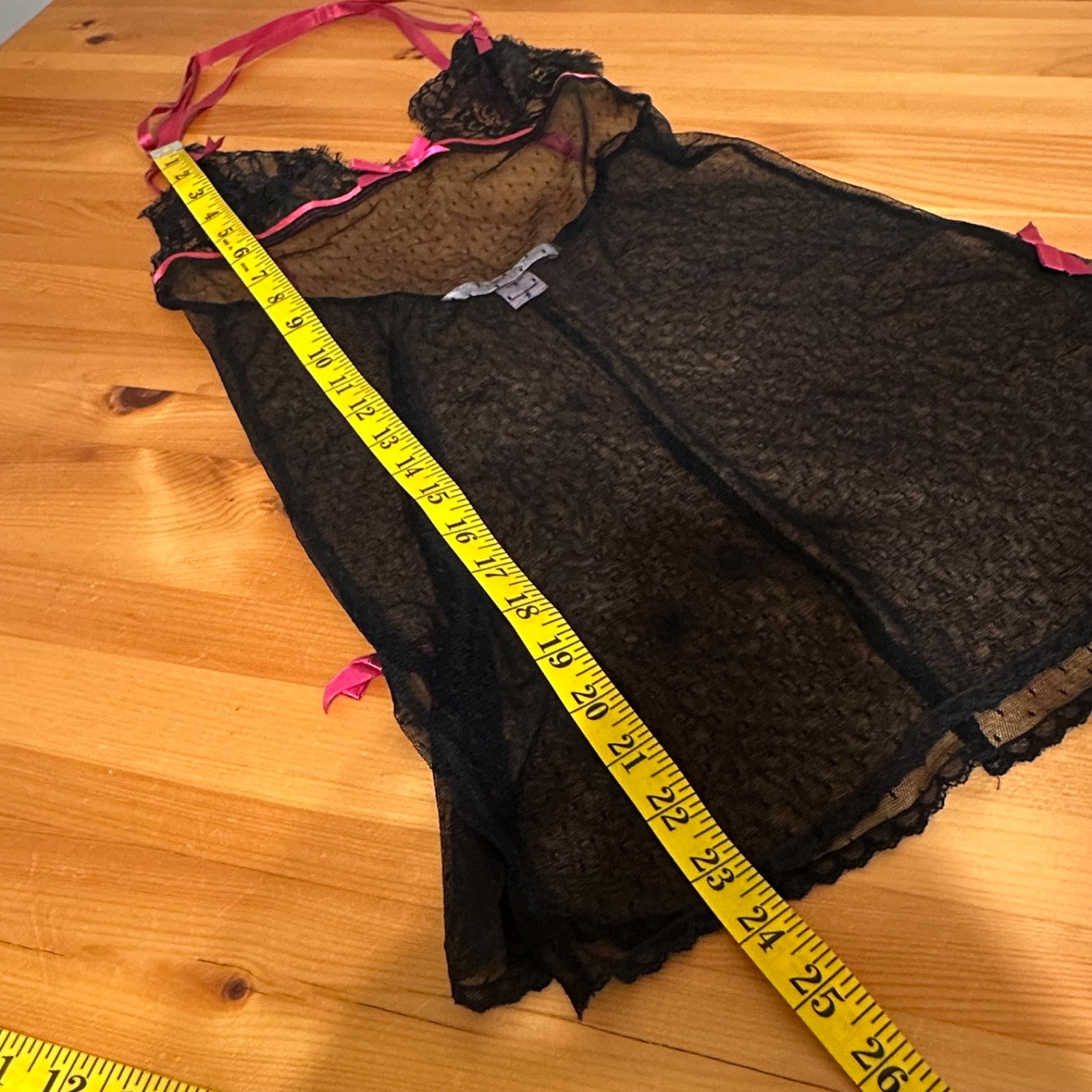 Victoria's Secret Chemise Women S Valentines Babydoll Lace Polka Dot Mesh Slip