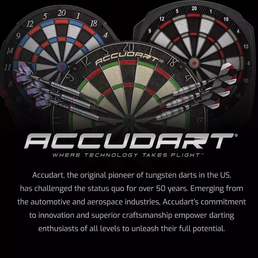 Accudart MatchPro LED Cabinet Set. New