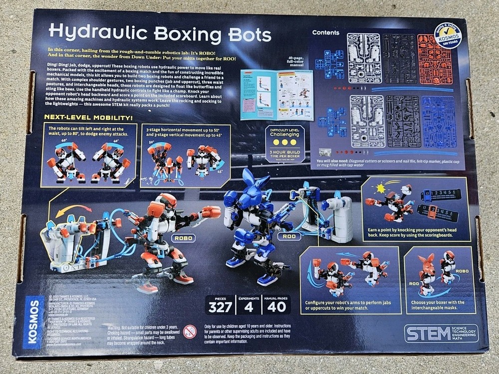 Hydraulic Boxing Bots New