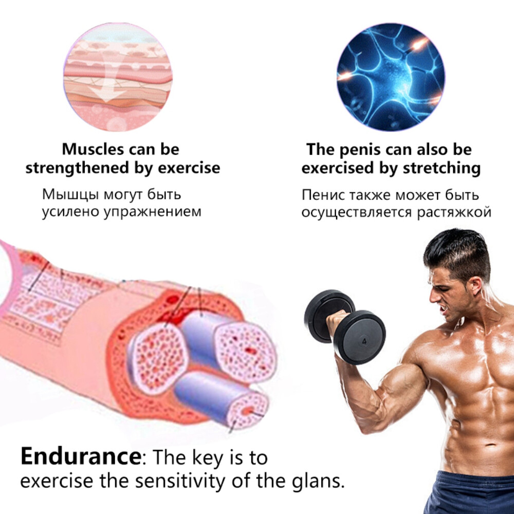 Penis Stretcher Extender Enhancement System Enhancement Delay Stamina Trainer