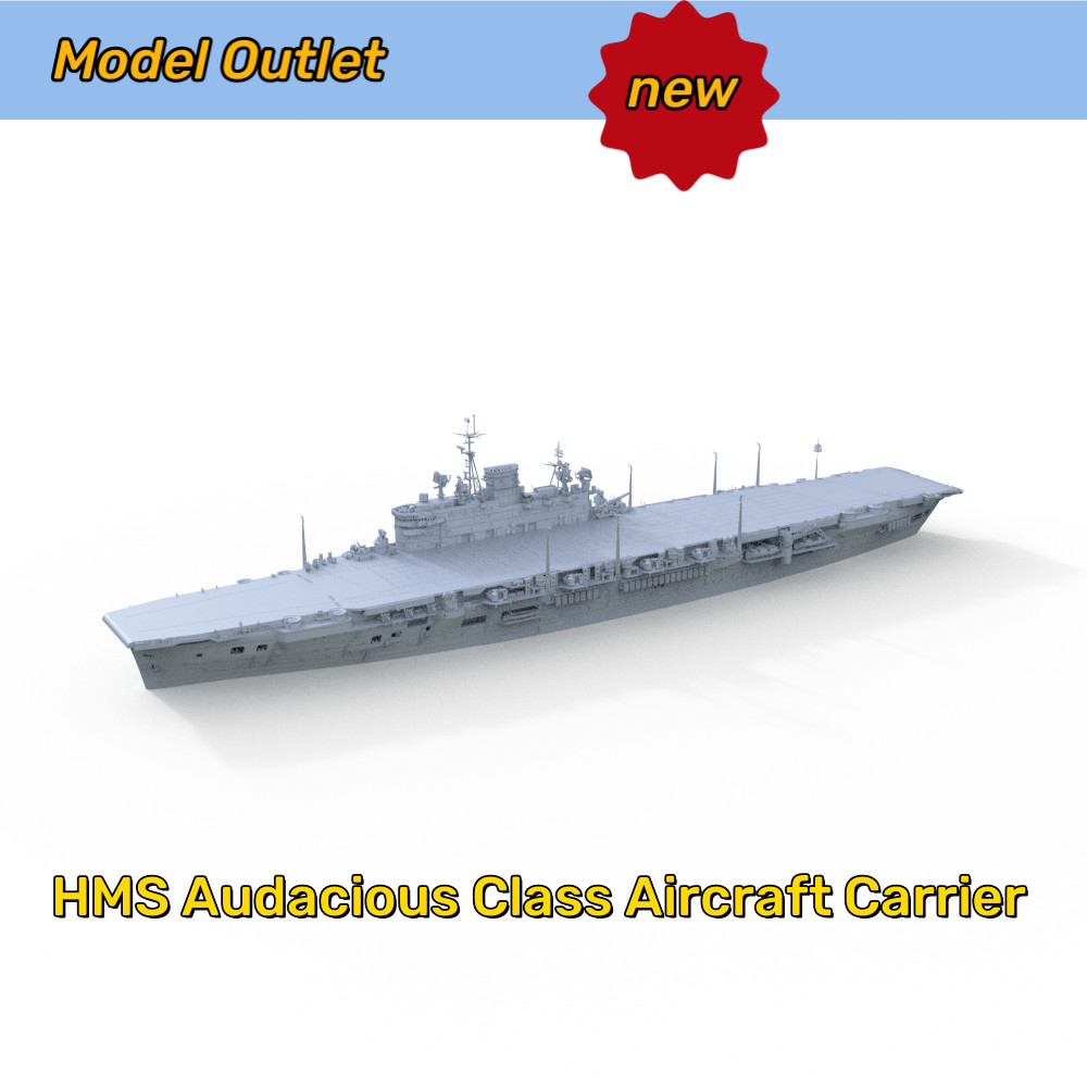 MRY-SFW 1/700  Model Kit HMS Audacious Class Aircraft Carrier